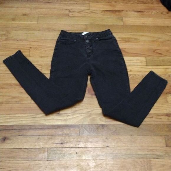 💙2/$20💙 No Boundaries Black Denim Skinny Jeans sz 3 - Picture 1 of 6
